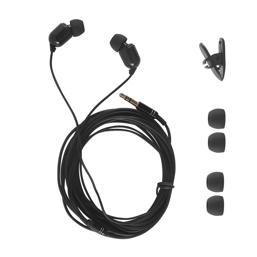 Tai Nghe Dây Dài 3m Giắc Cắm 3.5mm Âm Thanh Siêu Trầm Cho TV / Điện Thoại Thông Minh / Máy Tính Bảng / Android