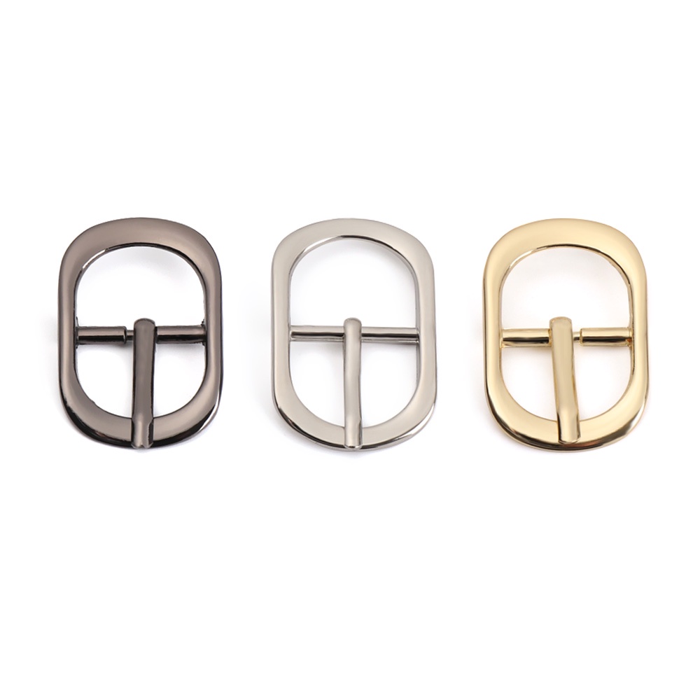 Bộ 5 khóa hình chữ O/trái xoan nhiều màu để tự làm thắt lưng túi xách da