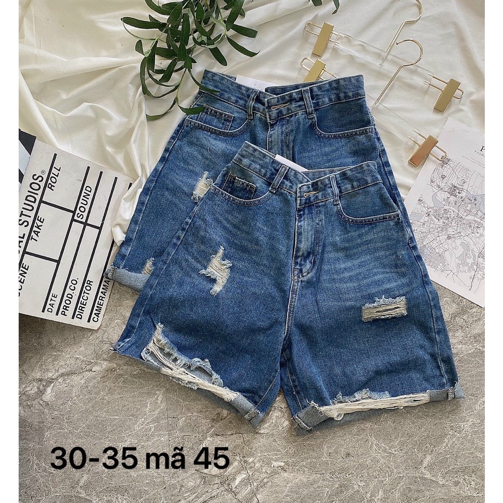 SHORT NGỐ BIGSIZE RÁCH LỚN, QUẦN LỬNG SIZE TO JEANS CAO CẤP ms 45 TCshopJeans | WebRaoVat - webraovat.net.vn