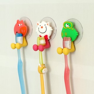 (xả kho) MÓC KẸP BÀN CHẢI HÌNH THÚ - Lan [HL]