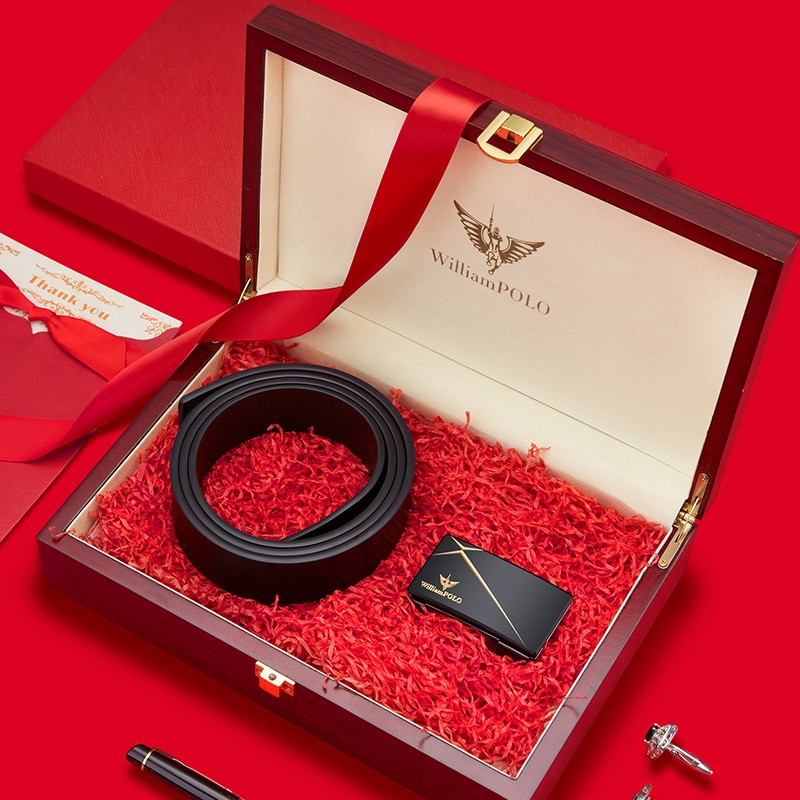 Thắt lưng Nam thời trang - da bò, mặt kim loại cao cấp nhập khẩu chính hãng William Polo - Bảo hành 12 tháng