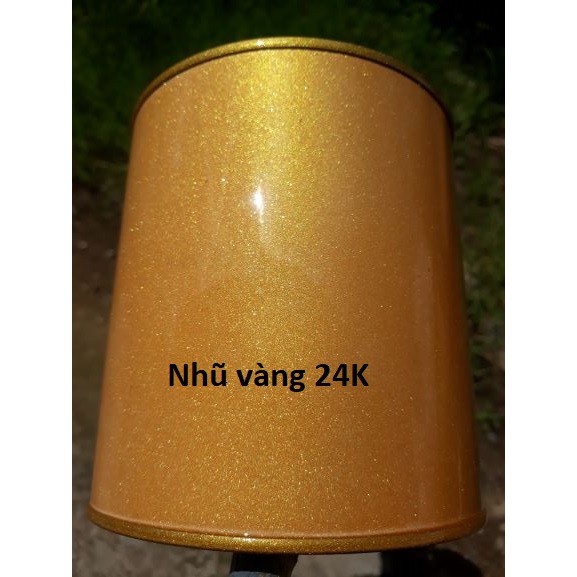Sơn nhũ vàng cao cấp 1K YES - Mau khô, bền, đẹp (Tặng kèm cọ khi mua Lon 400g, 800g)