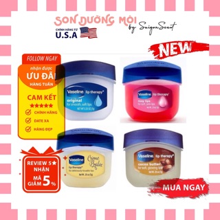 Sáp dưỡng môi Vaseline - Dạng hủ 7g