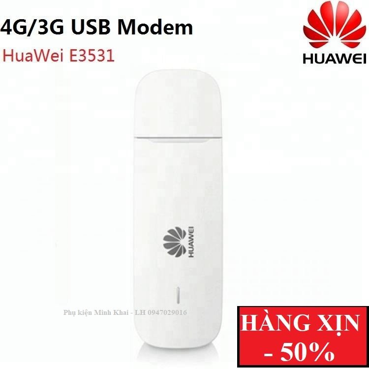USB/DCOM 3G Huawei E3531 bản kết nối phần mềm đổi IP-Tặng Kèm SIm 4G DATA Cực Khủng | BigBuy360 - bigbuy360.vn
