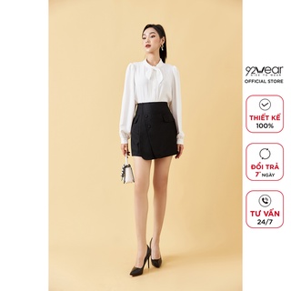 Chân váy chữ A ngắn 2 vạt trước JAW0819 92WEAR