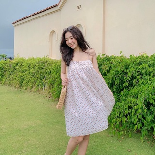 Đầm DIDI- Đầm 2 dây nhún ngực