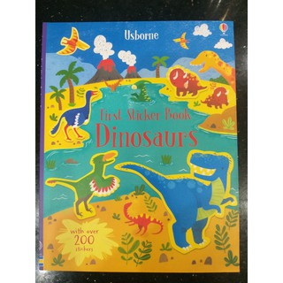 Bộ nhập - Usborne sticker book - Dinosaurs