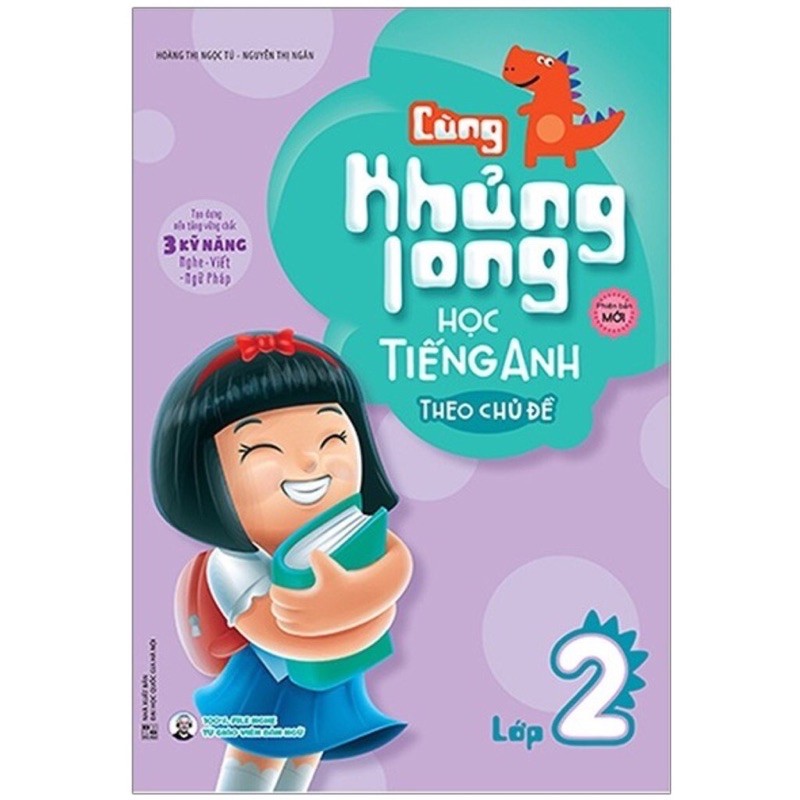 Sách - Cùng Khủng Long Học Tiếng Anh Theo Chủ Đề Lớp 2