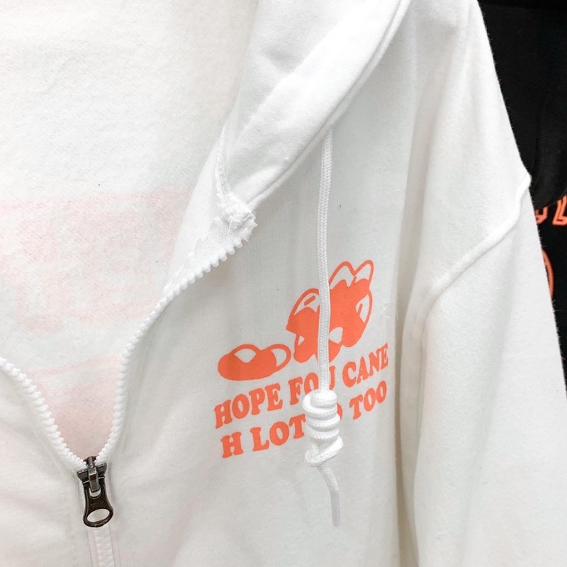 Áo Khoác Hoodie Form Rộng Phối Zip Unisex HOPE Vải Nỉ Bông - 84unisex