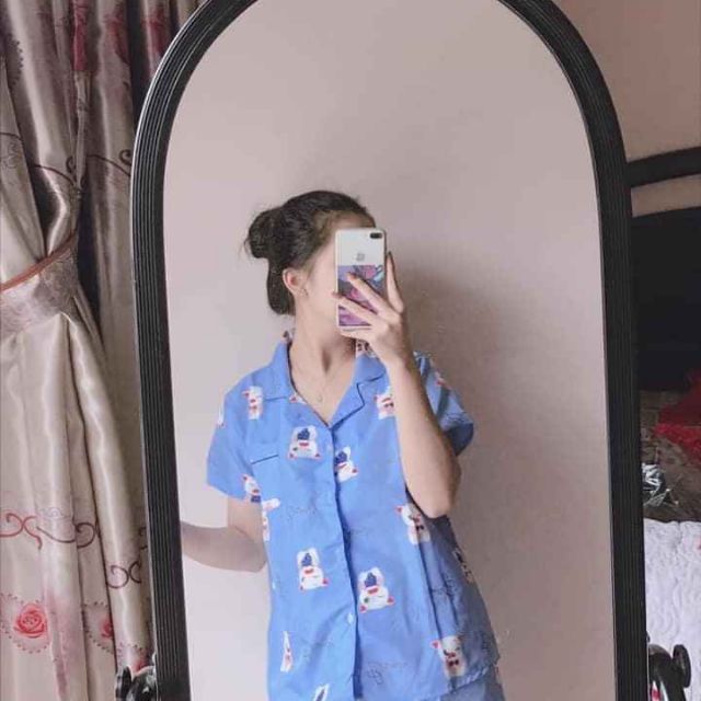 Bộ pijama cộc đùi loại 1