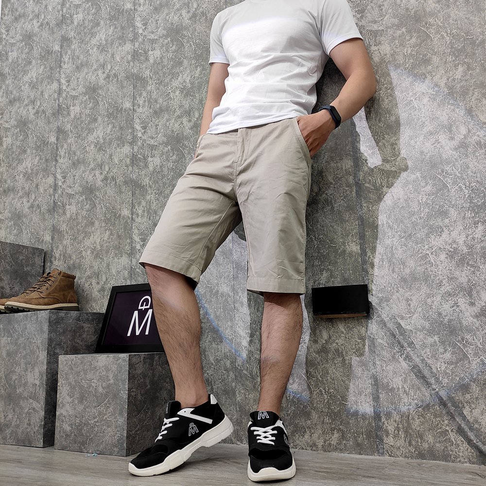 Quần short kaki Q183 (Trắng kem) MĐ | BigBuy360 - bigbuy360.vn