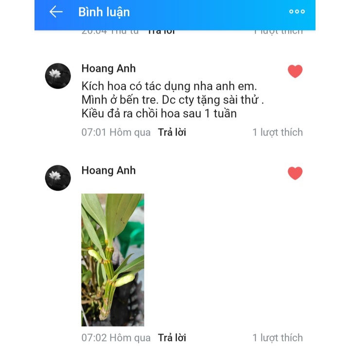 Chế Phẩm Kích Hoa NND 10ml