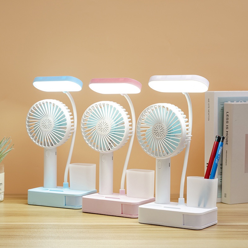 Đèn bàn học đọc sách tích điện cảm ứng bảo vệ mắt 3 chế độ ánh sáng Xoay 360 độ - SN40
