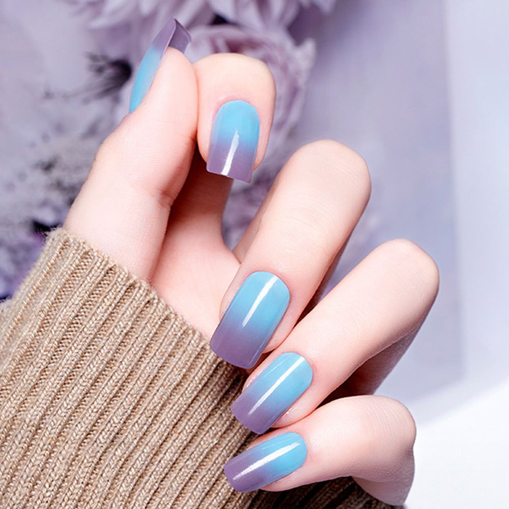 [Hàng mới về] Sơn móng tay đổi màu theo nhiệt độ 7ml quyến rũ sành điệu dành cho nữ