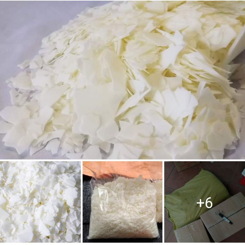 [Sỉ] Mua 1 tặng 1- Sáp đậu nành - Soy wax - nguyên liệu làm nến thơm, mỹ phẩm cao cấp handmade [DIY]