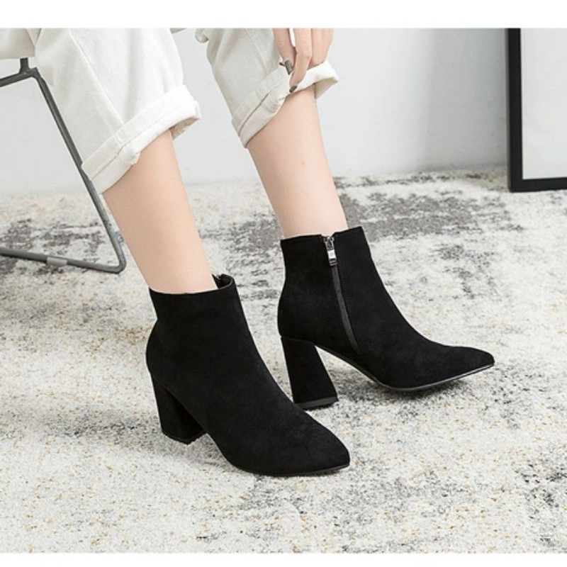 Bốt Nữ Hàn Quốc Đế 7p Khoá cạnh 9 Phân Khoá Sau Nhẹ Nhàng Cho Nàng | BigBuy360 - bigbuy360.vn