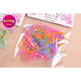 Chun buộc tóc, thun buộc tóc các màu siêu dai