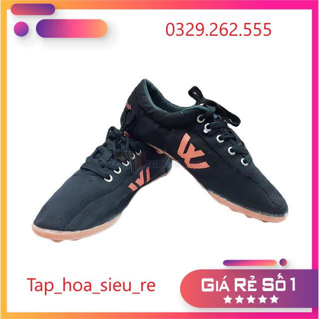 (Rẻ Vô địch) Giầy đinh Xuất Khẩu mầu đen cho dân thể thao hàng việt nam chính hãng