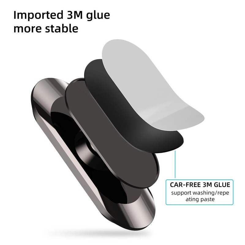 Giá Đỡ Điện Thoại Từ Tính Xoay 360 Độ Gắn Xe Hơi Tiện Dụng