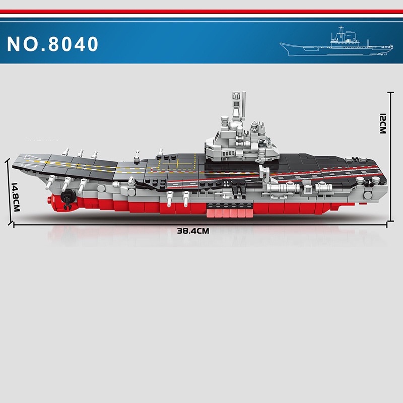 BỘ ĐỒ CHƠI XẾP HÌNH TÀU Sân Bay, CHIẾN THUYỀN  - Đồ Chơi Lắp Ráp Tàu Hải Quân