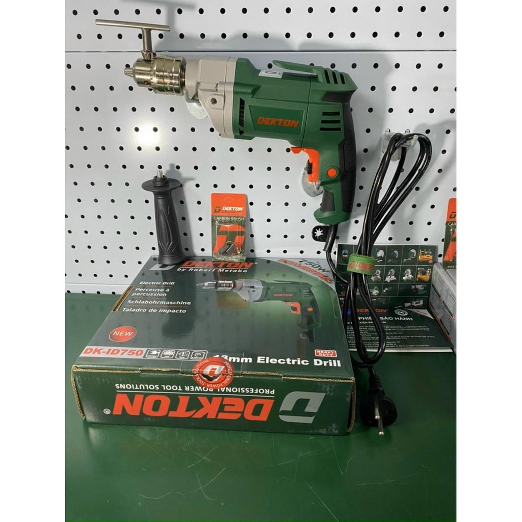 Máy Khoan Cầm Tay Điện Dekton DK-ID750 13mm, Công Suất 750W