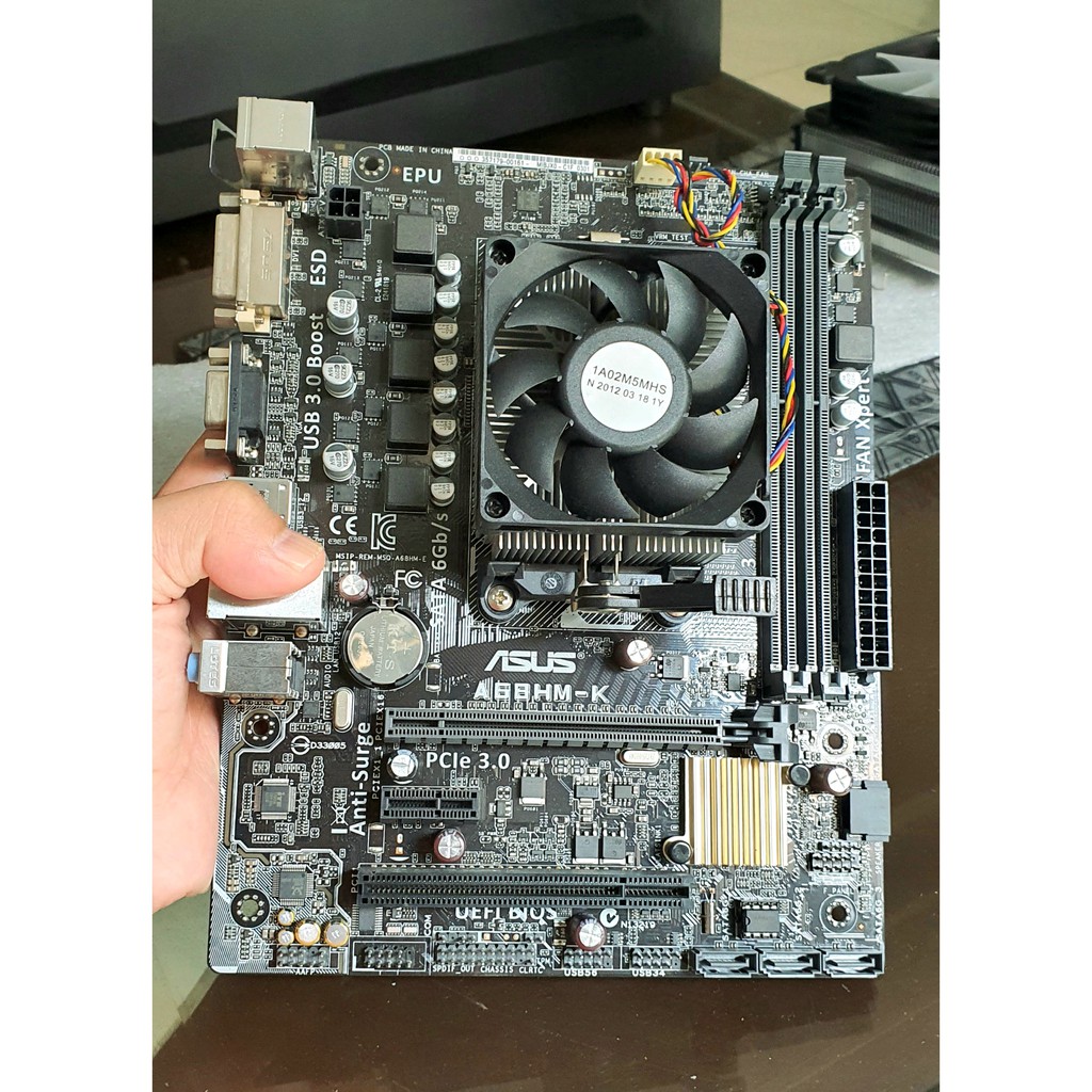 Combo Bo Mạch Chủ Asus A68HM-K & CPU A10 6970k / A10 7700k