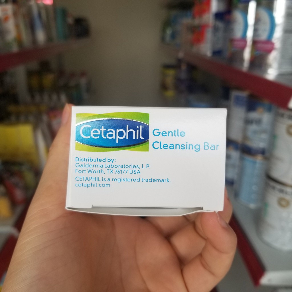 [Hàng chuẩn Mỹ] Xà Phòng Cetaphil Gentle Cleansing 127g nhập khẩu chính gốc | BigBuy360 - bigbuy360.vn