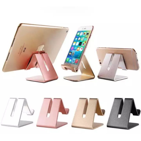 Giá đỡ điện thoại để bàn, Ipad, Iphone, kẹp điện thoại, máy tính bảng, hợp kim nhôm cao cấp, loại chắc chắn