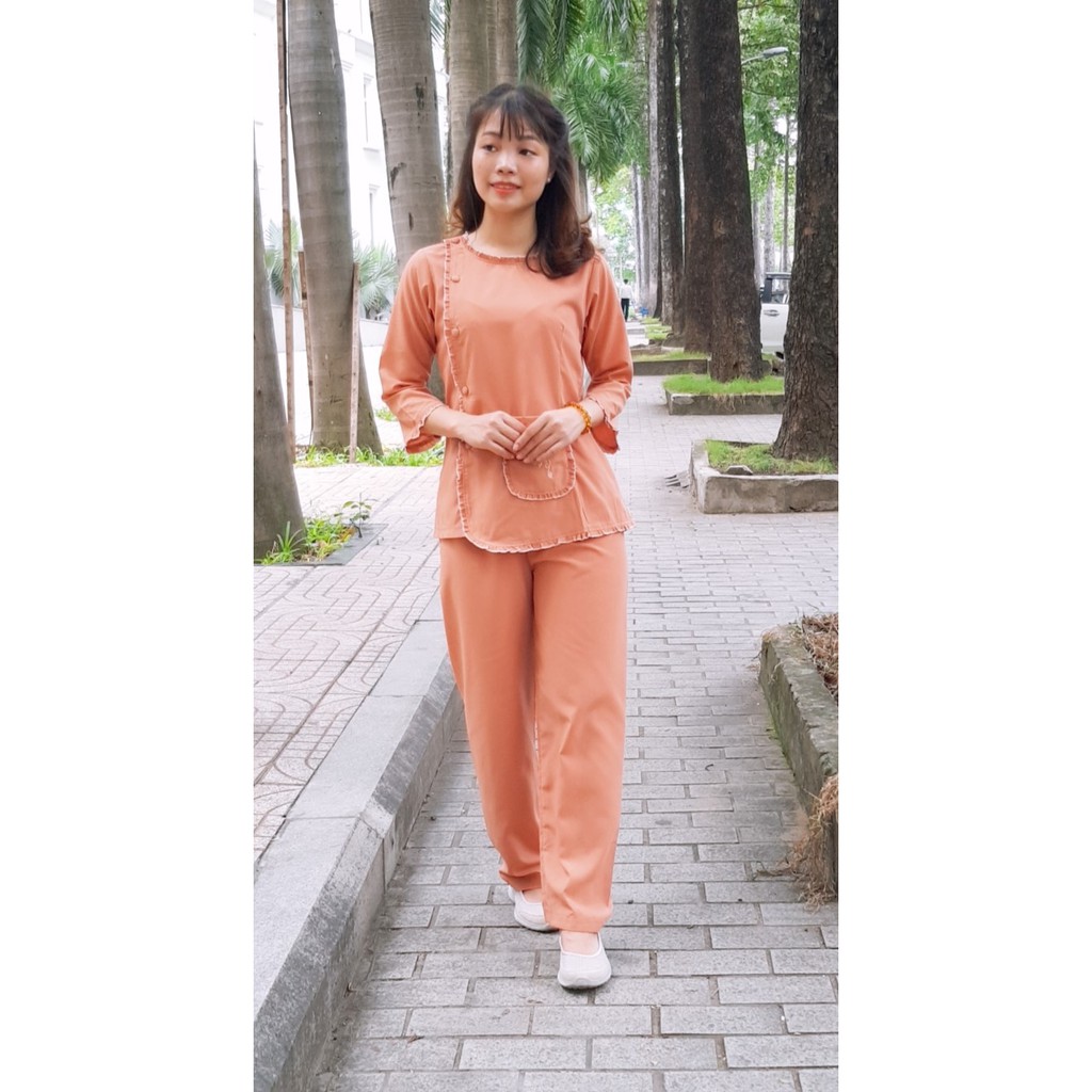 BỘ LAM ĐI CHÙA CHO NỮ [ KIỂU BÁC SĨ ]