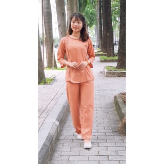 Bộ lam đi chùa cho nữ