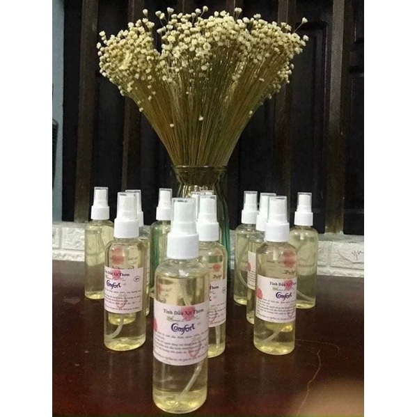 Xịt thơm quần áo - xả vải khô - tinh dầu hương thơm comfort