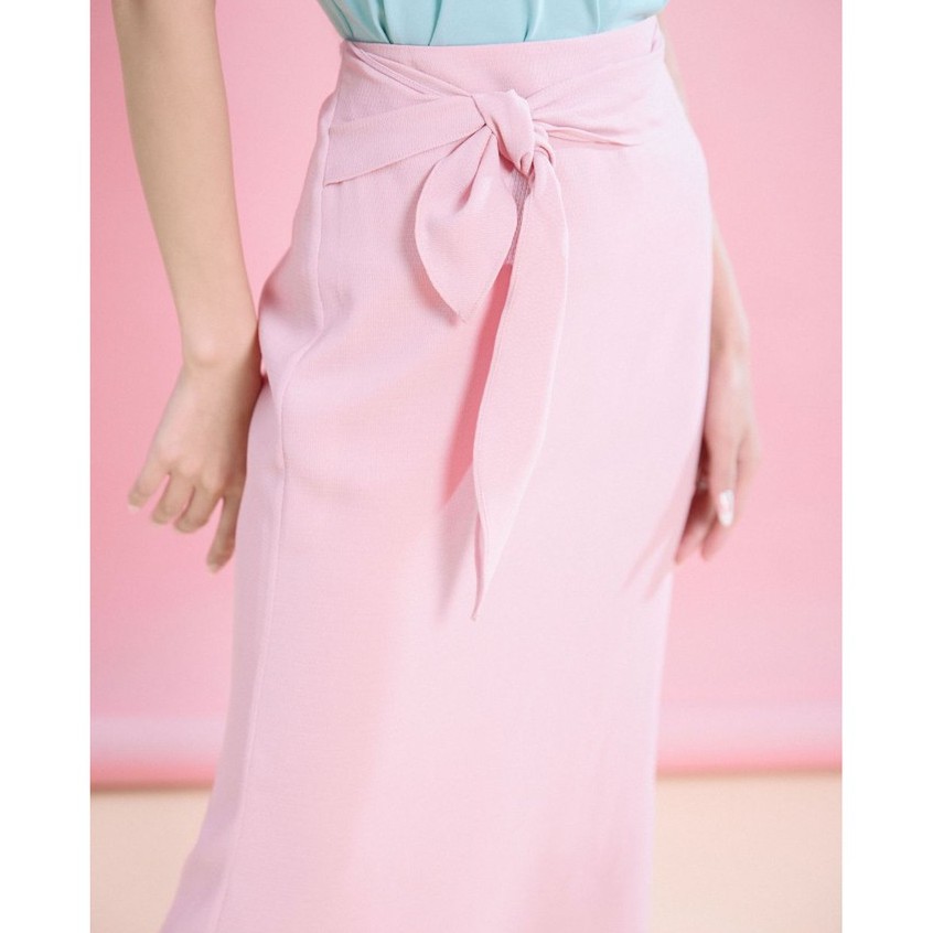 [Mã WABRLOW5 giảm 15% đơn 300K] Chân váy hồng đai cạp thiết kế Elise | BigBuy360 - bigbuy360.vn