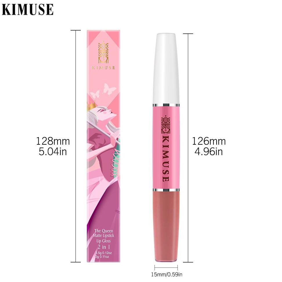 (Hàng Mới Về) Son Lì 2 Trong 1 Thương Hiệu Kimuse 17ap8bt | BigBuy360 - bigbuy360.vn