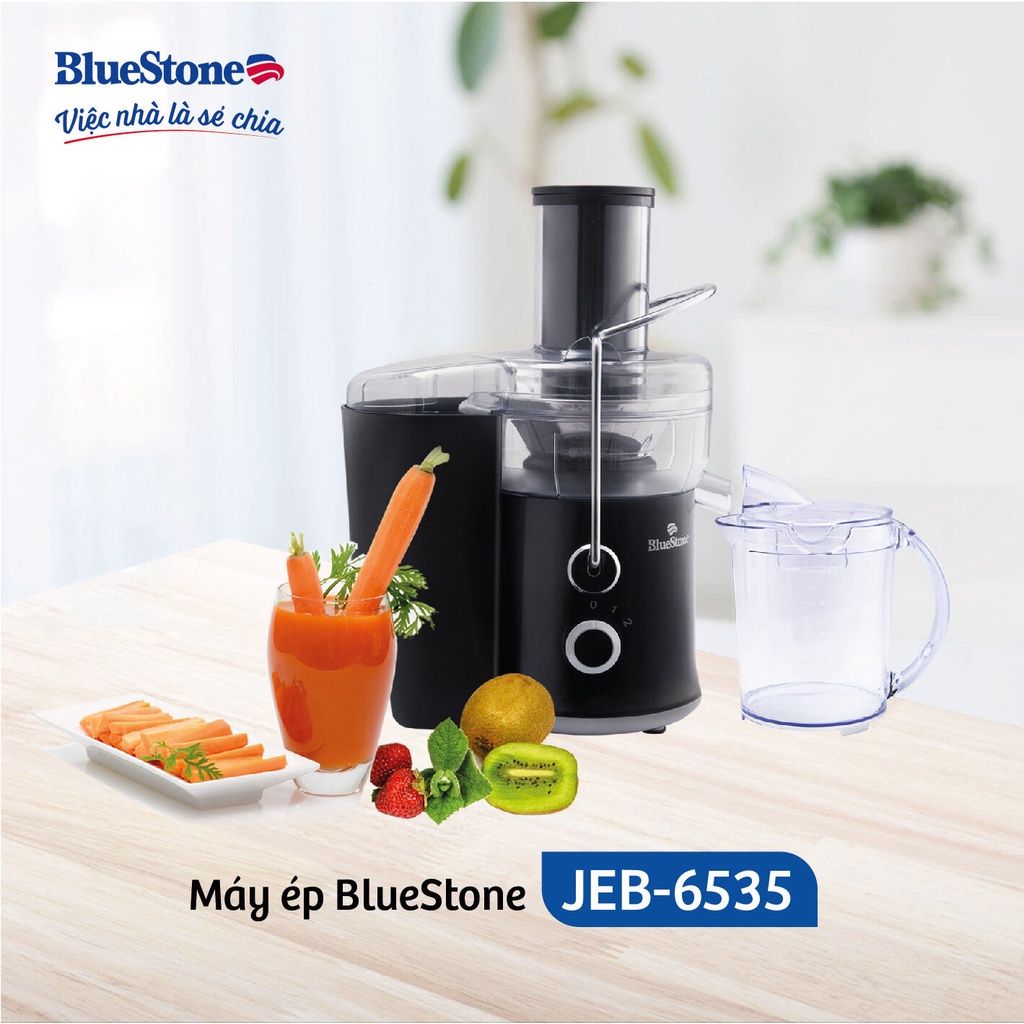 Máy Ép Trái Cây Bluestone JEB 6535 , Công Suất 600W , 2 Tốc độ,  Bảo hành chính hãng 24 Tháng
