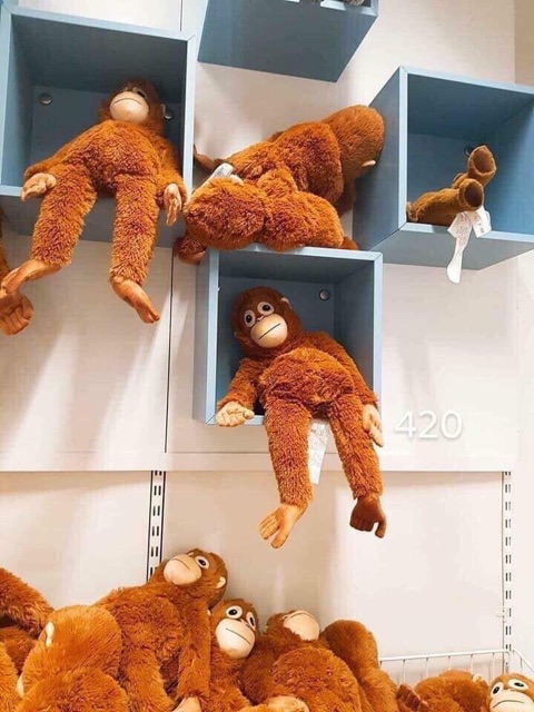 Khỉ Ikea DJINGELSKOG 100% chuẩn