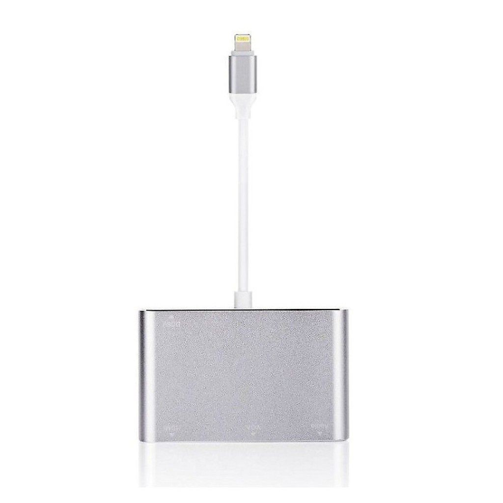 Cáp chuyển tín hiệu cho iPhone, iPad ra tivi HDMI, VGA có âm thanh FullHD 1080p - Cáp lightning to HDMI, VGA