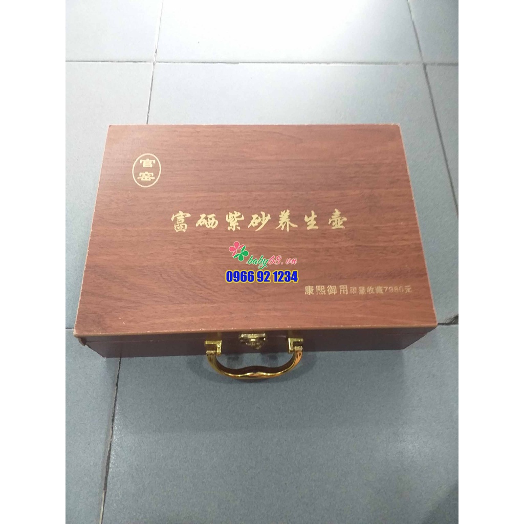 Bộ tách uống trà, ấm uống chè mới nguyên hộp