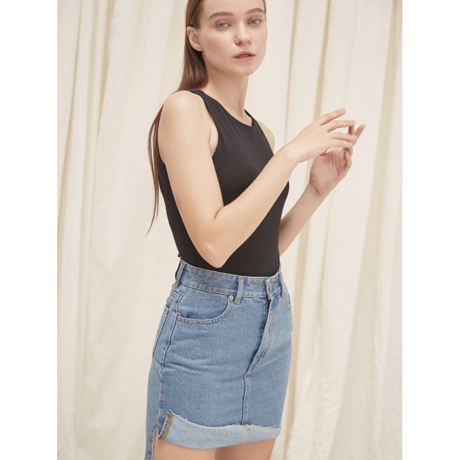 [Mã WABRNOV2 giảm 10% đơn 250K] COCO SIN - Bodysuit Sát Nách Đen | BigBuy360 - bigbuy360.vn