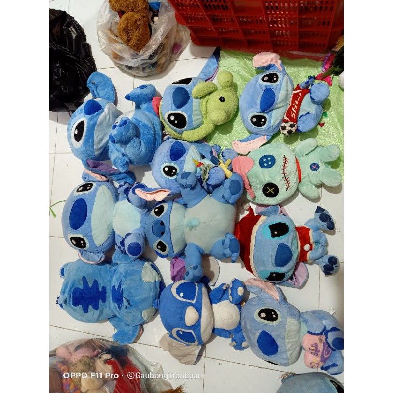 Gấu bông Stich xanh size 30_60cm