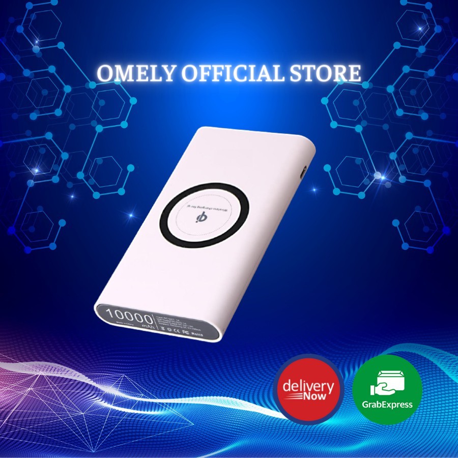 Sạc dự phòng không dây chuẩn QI - Sạc nhanh dung lượng 10000mAh