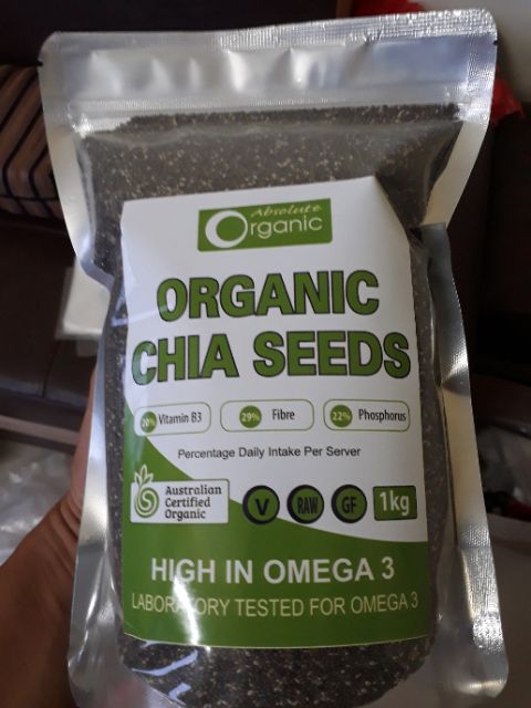 500g Hạt Chia Úc Oganic Chia Seeds | BigBuy360 - bigbuy360.vn