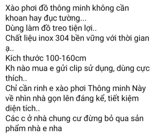 Cây phơi đồ thông minh gấp gọn