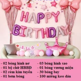 Set sinh nhật VIP cho bé gái(2020)