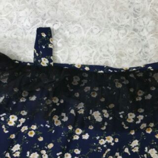 Áo rớt vai phối ren lưới