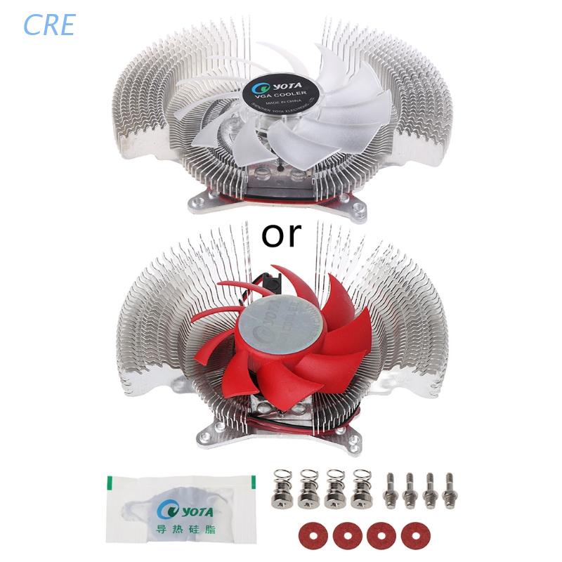 Quạt Tản Nhiệt Làm Mát Thẻ Video Vga Pc Cho Nvidia Ati Geforce