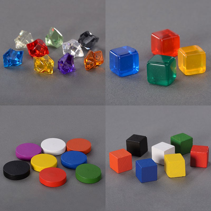 Phụ Kiện Quân Cờ Gifthing Bằng Nhựa Gỗ Với Nhiều Kiểu Dáng Và Màu Sắc Cho Board Game ngày trẻ em