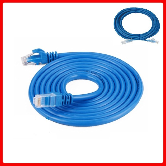 Dây cáp mạng Cat 6 VSP bấm sẵn đầu 5m (xanh)