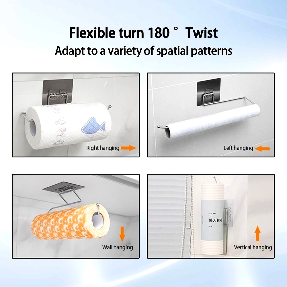 Giá Đỡ Cuộn Khăn Giấy Tiện Lợi Cho Nhà Bếp