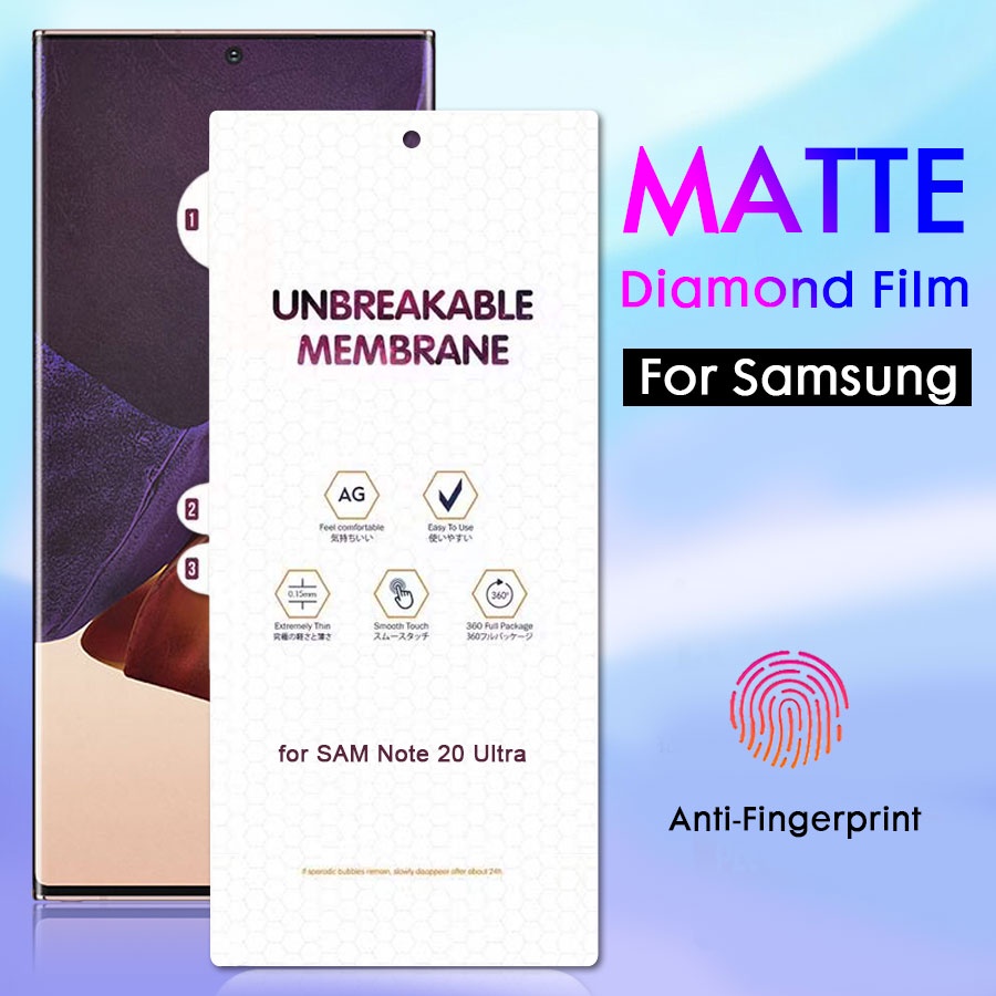 Miếng dán màn hình hydrogel thích hợp cho Samsung Z Fold3 2 Zflip Note 20 10 9 8 S22 S21 S20 S10 S9 S8 fe LitePlus Ultra