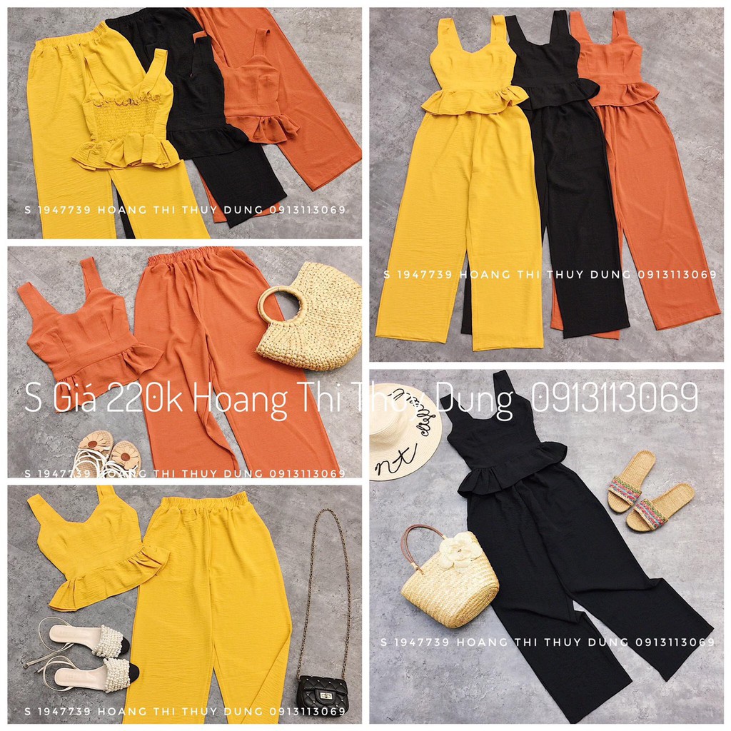 Set Bộ đũi chun eo hot hit